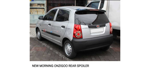 onzigoo rear led wing spoiler kia morning 2008-10